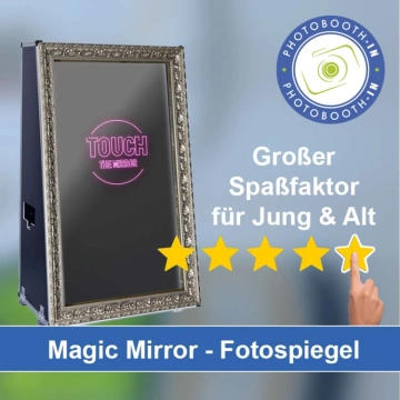 In Weissach im Tal einen Magic Mirror Fotospiegel mieten