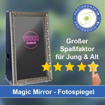 In Weißenburg in Bayern einen Magic Mirror Fotospiegel mieten