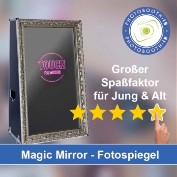 In Weißensee einen Magic Mirror Fotospiegel mieten