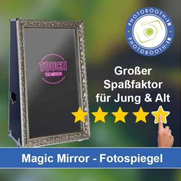 In Weißenstadt einen Magic Mirror Fotospiegel mieten