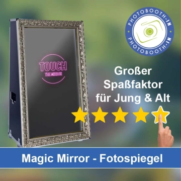 In Weißenthurm einen Magic Mirror Fotospiegel mieten