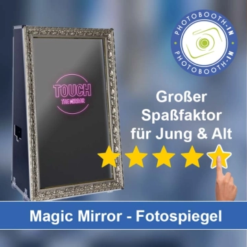 In Welzheim einen Magic Mirror Fotospiegel mieten