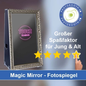 In Wendeburg einen Magic Mirror Fotospiegel mieten