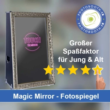 In Wendlingen am Neckar einen Magic Mirror Fotospiegel mieten