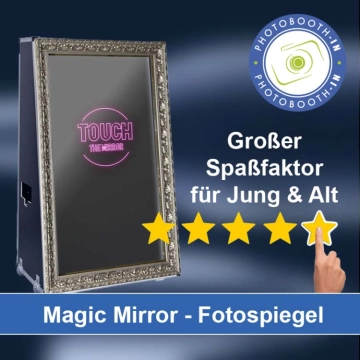 In Wenzenbach einen Magic Mirror Fotospiegel mieten