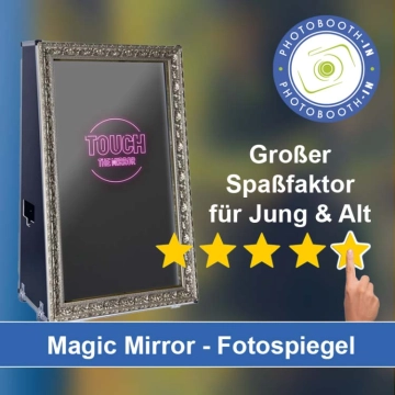 In Werdau einen Magic Mirror Fotospiegel mieten