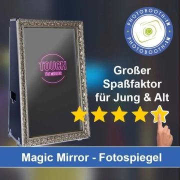 In Werne einen Magic Mirror Fotospiegel mieten