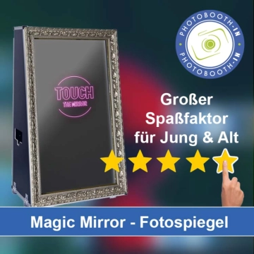 In Wernigerode einen Magic Mirror Fotospiegel mieten