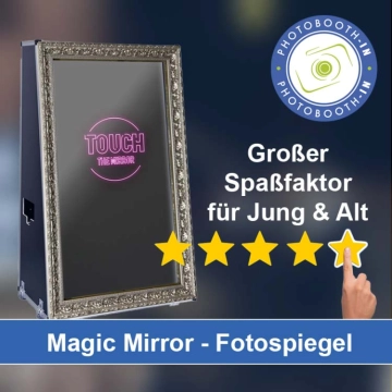 In Werra-Suhl-Tal einen Magic Mirror Fotospiegel mieten