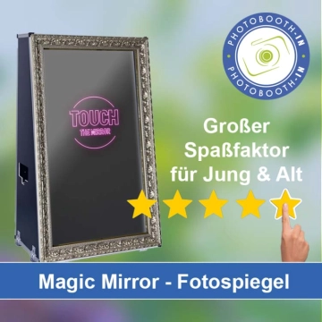 In Wesel einen Magic Mirror Fotospiegel mieten