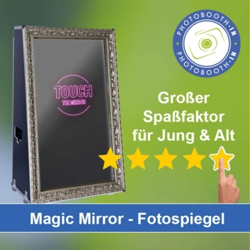 In Westerburg einen Magic Mirror Fotospiegel mieten