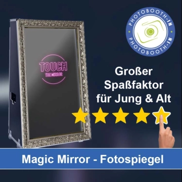 In Westerstede einen Magic Mirror Fotospiegel mieten
