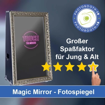 In Wettenberg einen Magic Mirror Fotospiegel mieten