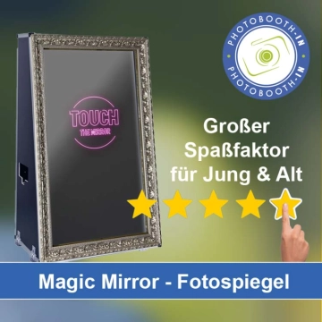 In Wetter (Hessen) einen Magic Mirror Fotospiegel mieten