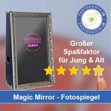 In Wielenbach einen Magic Mirror Fotospiegel mieten