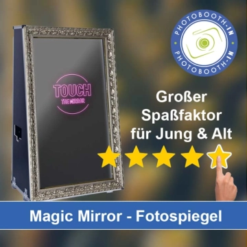 In Wiesenburg/Mark einen Magic Mirror Fotospiegel mieten