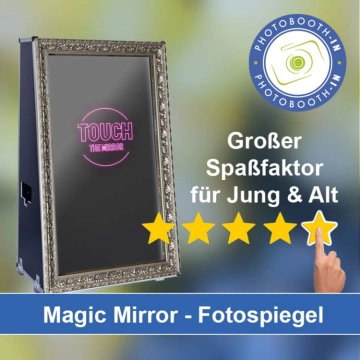 In Wiesmoor einen Magic Mirror Fotospiegel mieten
