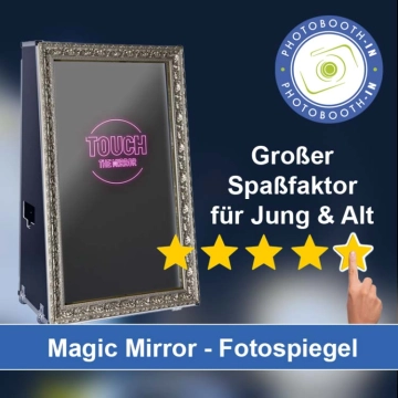 In Wietzendorf einen Magic Mirror Fotospiegel mieten
