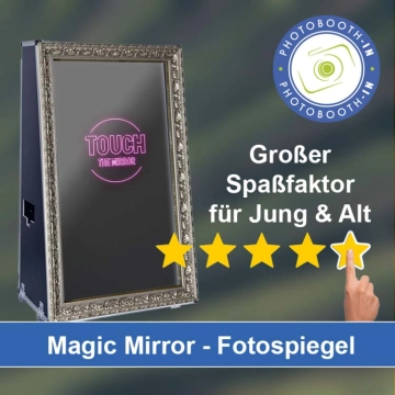 In Wildeck einen Magic Mirror Fotospiegel mieten