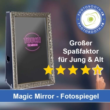 In Wildenfels einen Magic Mirror Fotospiegel mieten