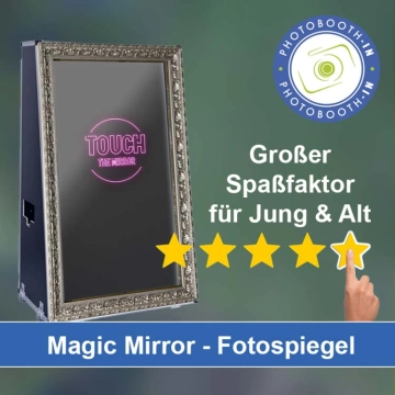 In Wilhelmsdorf (Württemberg) einen Magic Mirror Fotospiegel mieten
