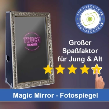 In Wilhelmshaven einen Magic Mirror Fotospiegel mieten