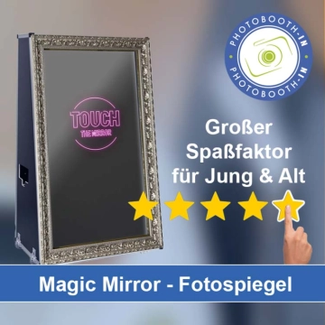 In Wilhelmsthal einen Magic Mirror Fotospiegel mieten