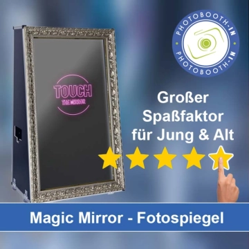 In Wilhermsdorf einen Magic Mirror Fotospiegel mieten
