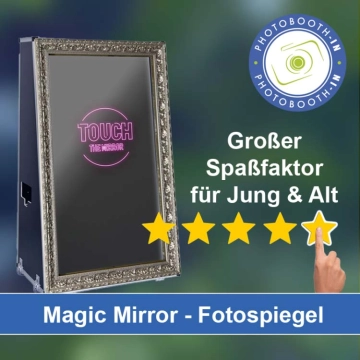 In Willstätt einen Magic Mirror Fotospiegel mieten