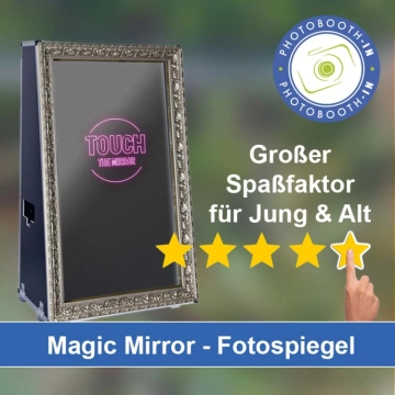 In Wilnsdorf einen Magic Mirror Fotospiegel mieten