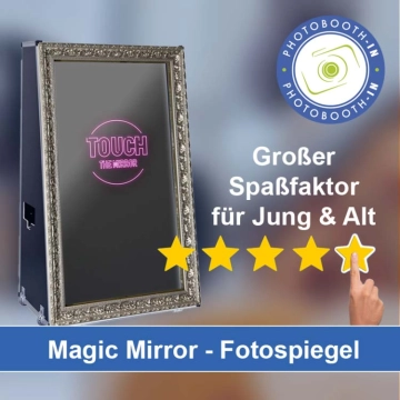 In Winsen-Aller einen Magic Mirror Fotospiegel mieten