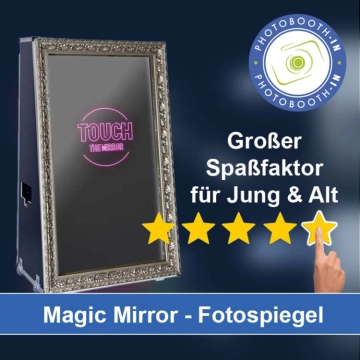 In Winzer einen Magic Mirror Fotospiegel mieten
