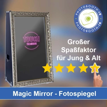 In Wipperfürth einen Magic Mirror Fotospiegel mieten