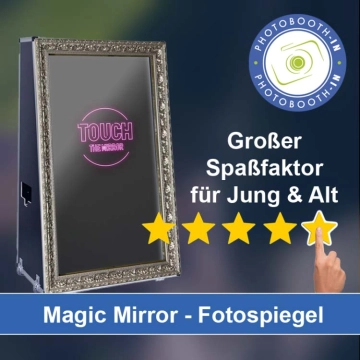 In Wittenburg einen Magic Mirror Fotospiegel mieten