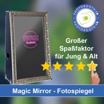 In Wittichenau einen Magic Mirror Fotospiegel mieten