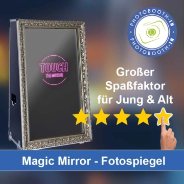 In Wittingen einen Magic Mirror Fotospiegel mieten