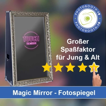 In Wittlich einen Magic Mirror Fotospiegel mieten