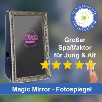 In Wittmund einen Magic Mirror Fotospiegel mieten