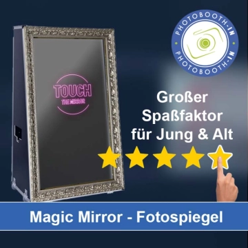 In Wöllstein einen Magic Mirror Fotospiegel mieten