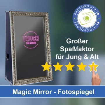 In Wörth an der Donau einen Magic Mirror Fotospiegel mieten