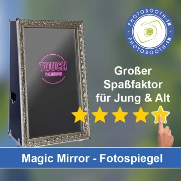 In Wolfegg einen Magic Mirror Fotospiegel mieten