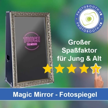 In Wolfhagen einen Magic Mirror Fotospiegel mieten