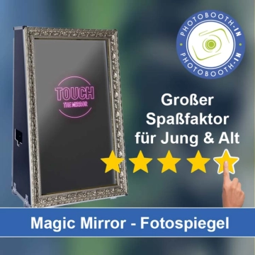 In Wolfsburg einen Magic Mirror Fotospiegel mieten