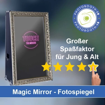 In Wolgast einen Magic Mirror Fotospiegel mieten