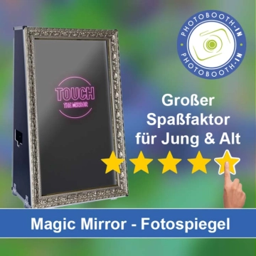 In Wolnzach einen Magic Mirror Fotospiegel mieten