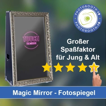 In Wurmberg einen Magic Mirror Fotospiegel mieten
