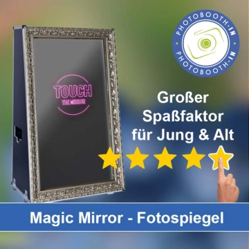 In Wurmlingen einen Magic Mirror Fotospiegel mieten