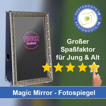In Wyhl am Kaiserstuhl einen Magic Mirror Fotospiegel mieten