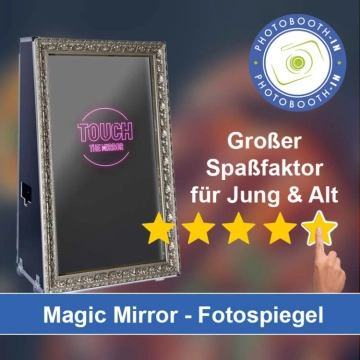 In Zapfendorf einen Magic Mirror Fotospiegel mieten