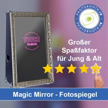 In Zehdenick einen Magic Mirror Fotospiegel mieten